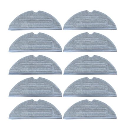 INF 10-pack moppdynor för Roborock S7/S7 Plus/S7 MaxV/S7 MaxV Ultra