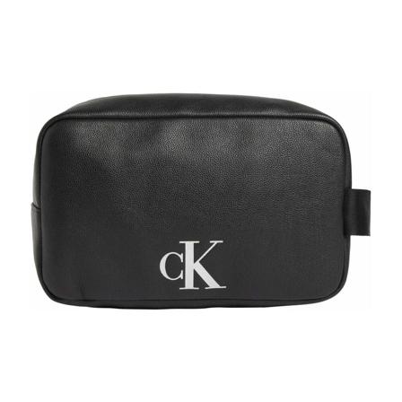 Calvin Klein, Toilet Bags Zwart, Heren, Maat:ONE Size