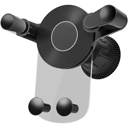 360 Graders Drejelig Klips Biltelefonholder Ventilationsgreb Holder 360 Graders Roterbar Holder Stand til 4,7-7 Tommer Telefon