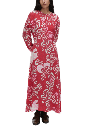 Marimekko RYTMI TORSTAI Dress Klänningar Dam Rosa 46