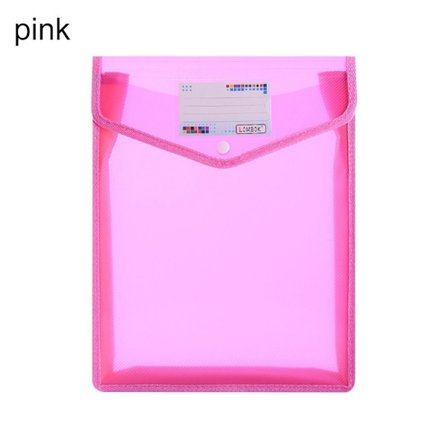 A4 filmappar Dokumentväska ROSA pink