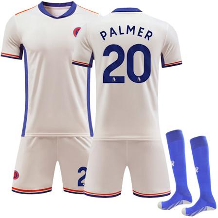 Chelsea Borta Fotbollströja Barn 2024-2025 med strumpor NR.20 Palmer