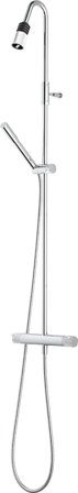 Mora Izzy Takduschset 160 c/c, krom/lättrad, Badrum