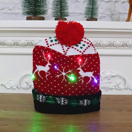2023 Jul Hatt Nyår Cap Tecknad Mönster Julklapp