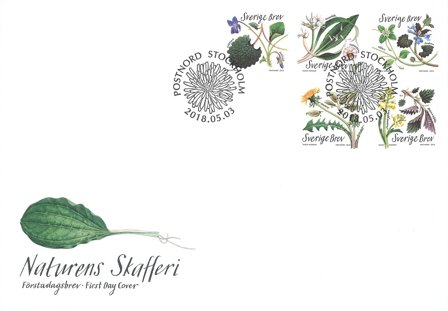 Sverige - Naturens spisekammer - Førstedagskuvert