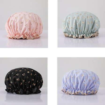 Dame Dusjhette Elastisk Dusjhette Dobbelt Lag Dame Dusj