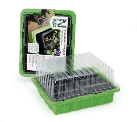 Nelson Garden 5755 Minidrivhus medium, med krukkeinnsatser, Avling