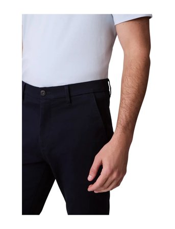 Slim Cotton Stretch Chino Trouse Black Calvin Klein