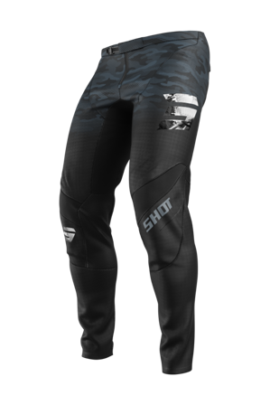 Crossbroek Shot Contact Tactic Zwart/Grijs 36