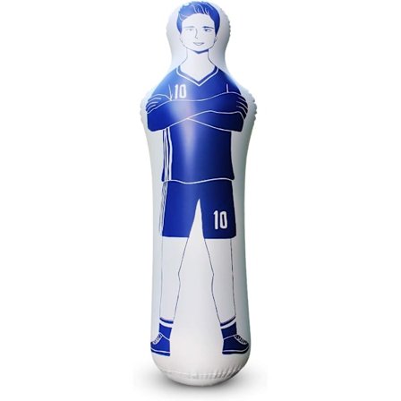 Puhallettava jalkapallomaalivahtinukke, ilmamalli, vapaapotkun puolustusseinä, maalivahtipuolustajan harjoittelu lapsille ja aikuisille