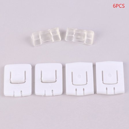 6 STK Sæde Fastener Rail Runner Clips Guide til SEAT VOLKSWAGEN