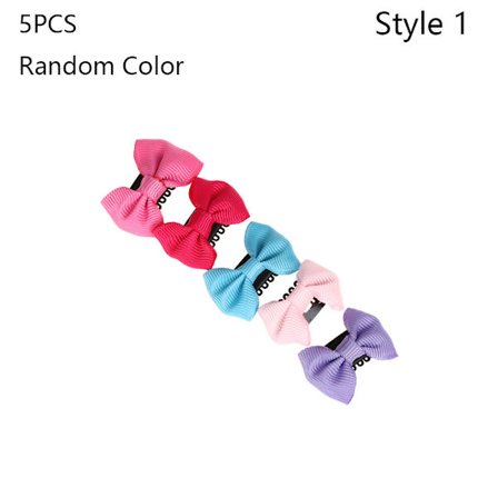 5PCS Baby Hairpin Mini Hair Clip Headwear 5 ST STYLE 1 5 pcs Style 1