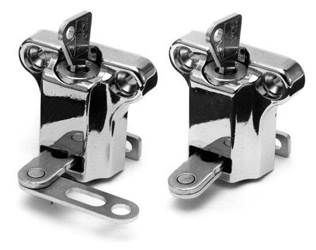 ASSA 2820 Vinduslås innadslående, blankkrom, Vinduer