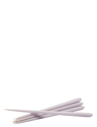 Stoff Taper Candles By Ester & Erik, Box With 6 Pieces Home Decoration Candles Pillar Candles Lilla STOFF Nagel