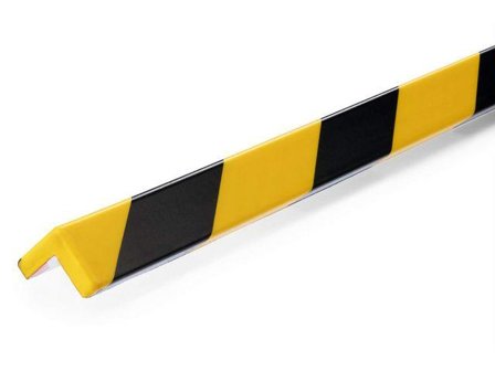 DURABLE Eckschutzprofil C19 gelb/schwarz selbstklebend 1m