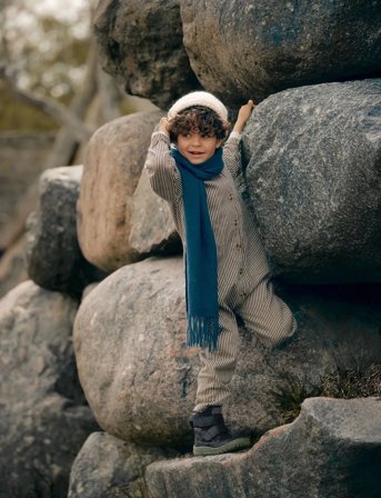 ANGULUS Boots - Flat - With Velcro - Black - 28