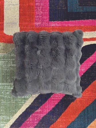 MT Studio Putetrekk Boble Mørkgrå 45x45