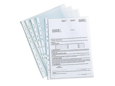 Plastficka A4 0,09 präg 100/fp - Lyreco - Kontorsmaterial - Mappar och plastfickor - Plastfickor - Öppen överkant