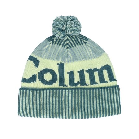 Kinder Columbia - Multi pom Mütze - Kinder Polar Powder Iii Everblue Crush Pom @ Hatstore