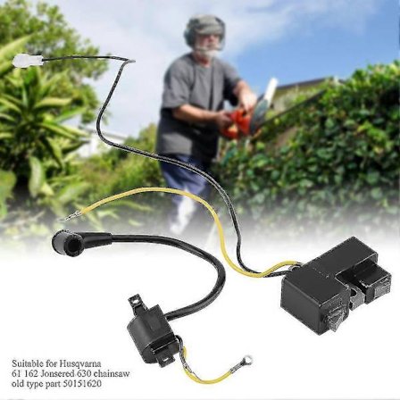 Tändspole för motorsåg Jonsered 630 och Husqvarna 61 162 Gammal Typ Del 50151620 (Fww)