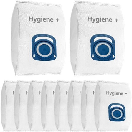 10 Vaihtopussia Rowenta Silence Force Hygiene Silence Force Effitech Compact Power xxl ZR200520 ZR200720 ZR200920 -imurille