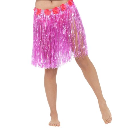 Neon Rosa Hawaii Skjørt