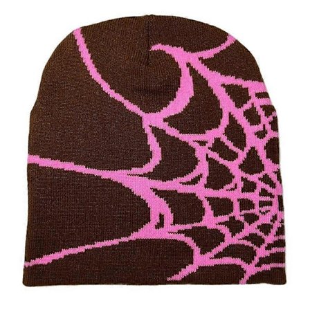 Y2k Hue Spider Web Hat Y2k Strikket Hue Skullies Hue Spider Web Hue Baggy Slouchy Hue Hovedbeklædning