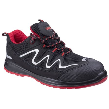 Centek Herr Läder FS312 Säkerhetsarbetsskor 6 UK Svart