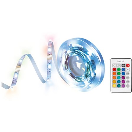 RGB LED-strip med fjärr. 3 meter