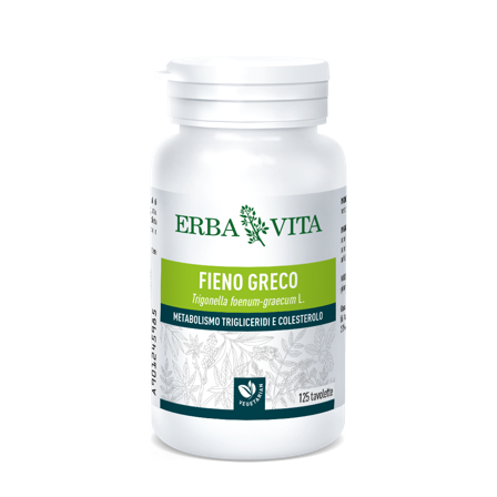 Erba Vita Fieno Greco 125 Tavolette