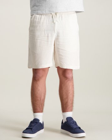 Grunt GROle Linen Shorts Beige Shorts Dreng - Kids Brand Store