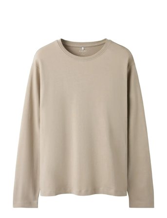 Nkmvobbo Ls Nreg Top Noos Beige Name It