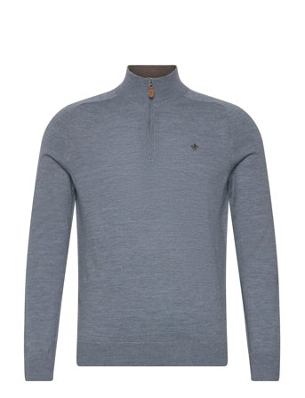 Merino John Zip Blue Morris
