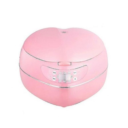 Fersken Hjerteformet Riskoker Smart Mini Riskoker Husholdning For 1-2-3-4 Personer-hy
