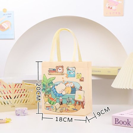 Tygväska Handväska Miljövänlig Väska Presentpåse Snackpåse^ Present G4W4