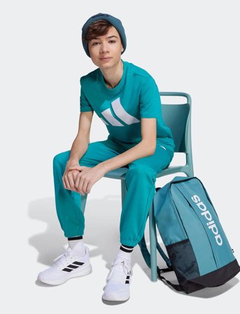 adidas Sportswear J Bl Tee 160 - Blue - 128