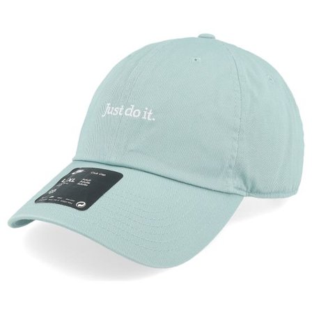 Nike - Grön unconstructed Keps - Nk Club Cap Cb Jdi L Cannon/White Dad Cap @ Hatstore