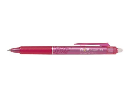 Pilot Gelpenna Frixion Clicker 0,5 rosa - Lyreco - Kontorsmaterial > Pennor > Gelpennor raderbara
