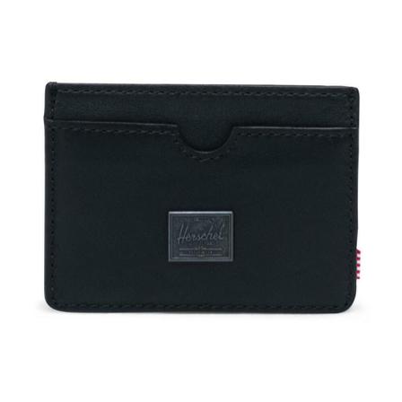Herschel Charlie Cardholder , Zwart , Heren , Maat: ONE Size Portefeuilles