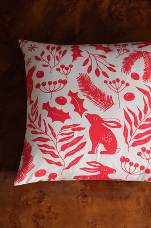 Jotex - Putetrekk 50x50 Cm Antikk/rød - WONDERWORLD - Kjøp Pynteputer & trekk hos Jotex