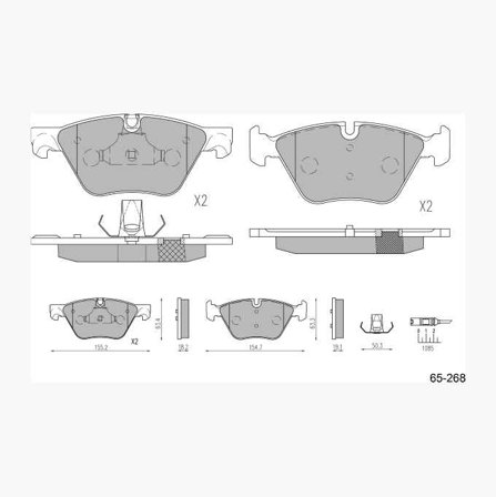 Biltema - Bremseklosser