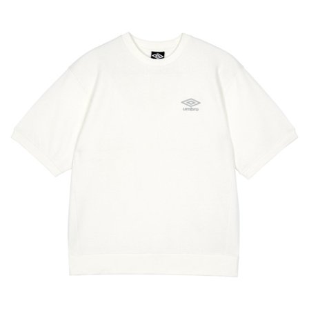 Umbro Herr Core Kortärmad weatshirt Ecru/High Rise Grå