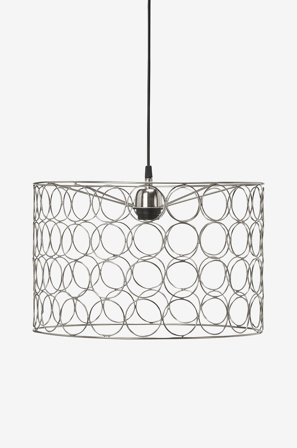 PR Home - Ring taklampa 40 cm - Krom - Takpendlar - Från Homeroom