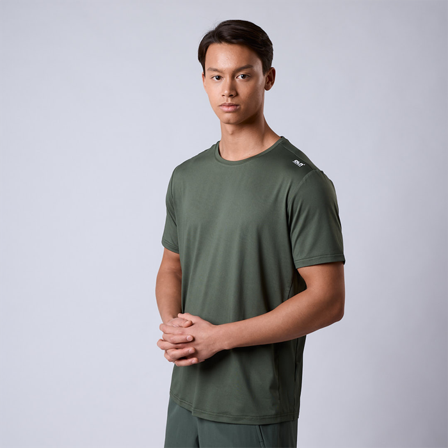 T-shirts CLN ATHLETICS Flow Mesh T-shirt Grøn - Bodyman.dk