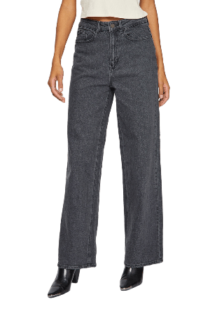 Vila VIFREYA JAF Höga Jeans Dam Grå 44/30