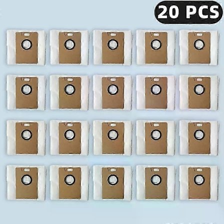 Gäller för (Tp-link Tapo Rv30 Max Plus / Rv20 Max Plus) Reservdelar Filter Sidoborste Moppduk Dammpåse Tillbehör-Xin