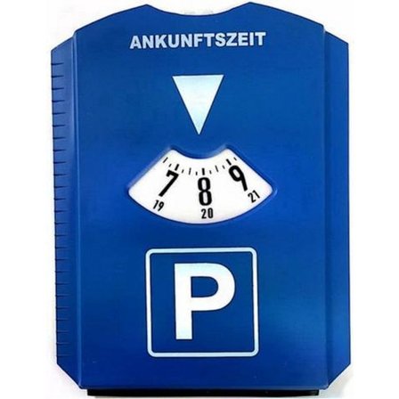 Go Go Gadget - 1 Parkeringsskiva & Isskrapa: Enkel parkering i blå zon! - Hög kvalitet