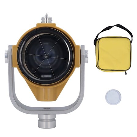 Total Station Prisma TOPCON-etäisyysmittaukseen ja kartoitukseen - Vaaleankeltainen