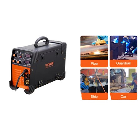 VEVOR MIG-svetsmaskin, IGBT-teknik, 220V spänning,250A 220V