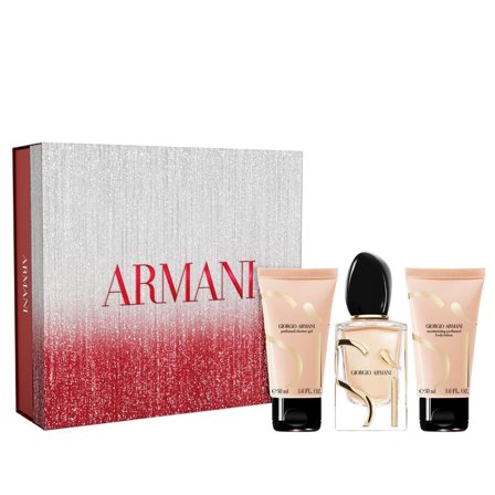 Giorgio Armani Armani Sì Gift Set Sì Eau de Parfum + Body Lotion + Shower Gel - Holiday 2025 - Cofanetto Profumo Donna